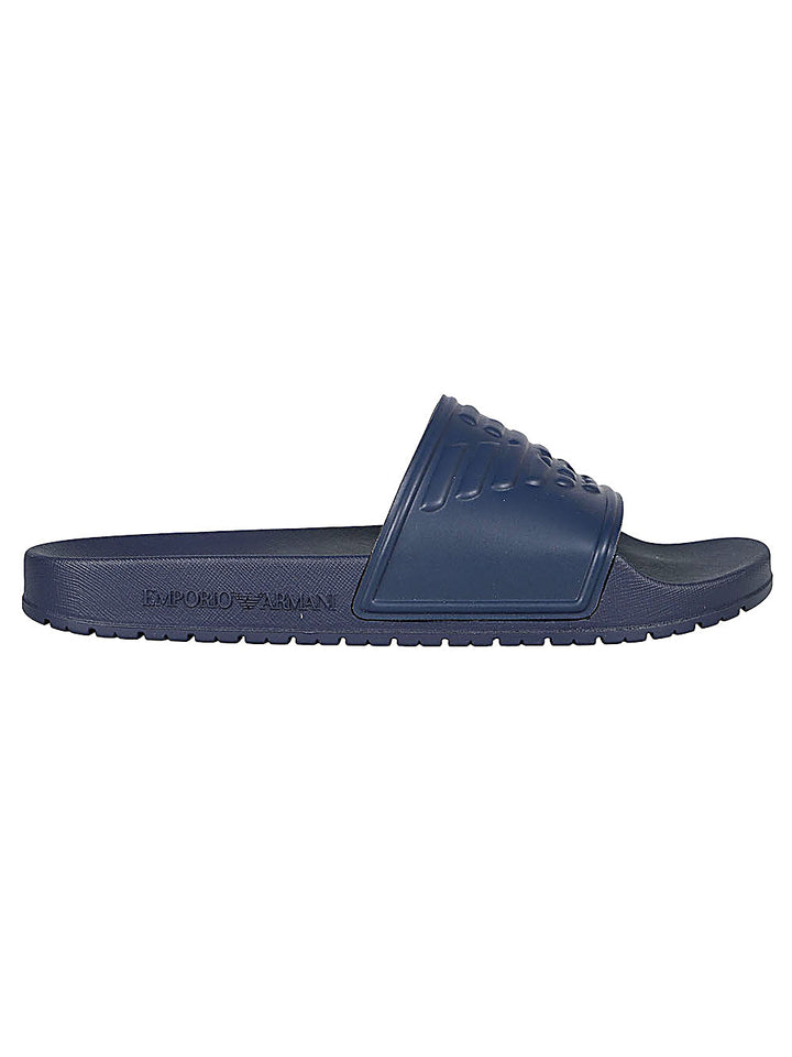 Emporio Armani Logo Pool Slides
