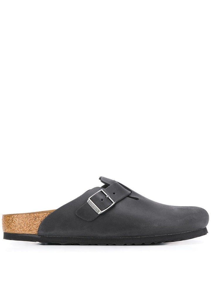 Birkenstock Boston Oiled Leather Slippers