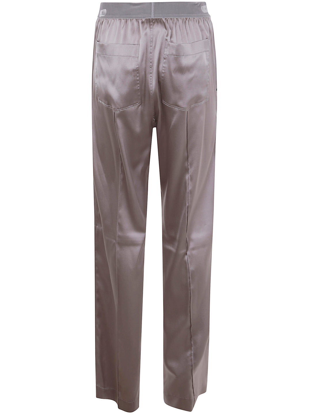 Tom Ford Women Stretch Silk Satin Pijamas Trousers
