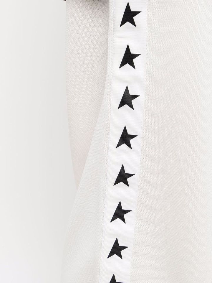 Golden Goose Women Technical Jersey Joggers With Stars On The Sides