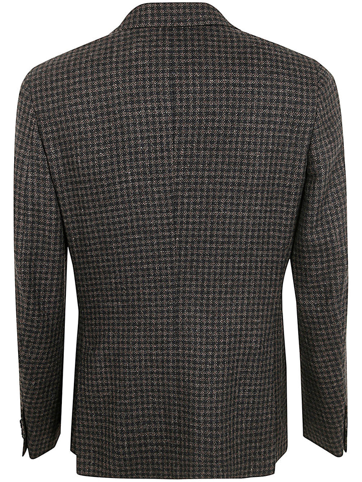 Zegna Men Wool, Linen And Cashmere Jacket
