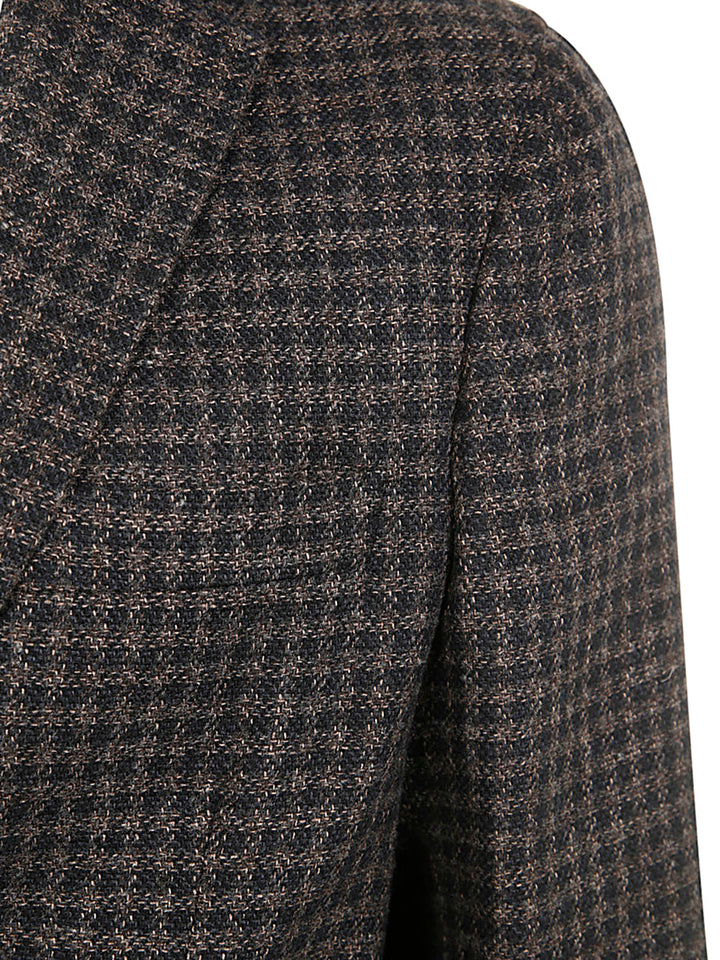 Zegna Men Wool, Linen And Cashmere Jacket