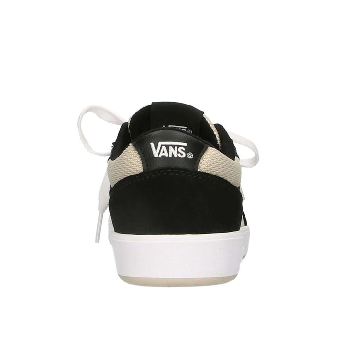 Vans black, charcoal low top leather unisex Sneakers