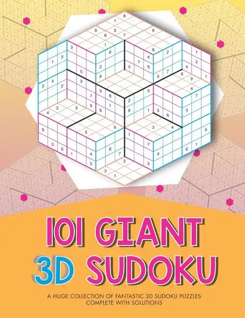 101 Giant 3D Sudoku - Paperback