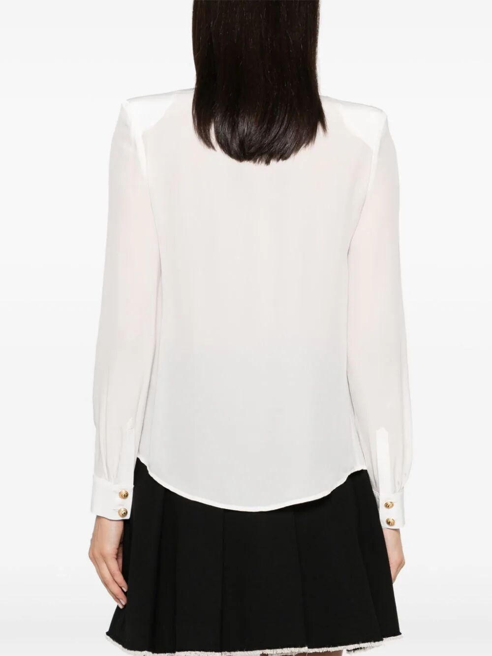 Balmain Women Camicia Semitrasparente