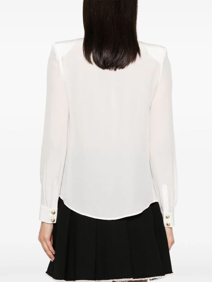 Balmain Women Camicia Semitrasparente