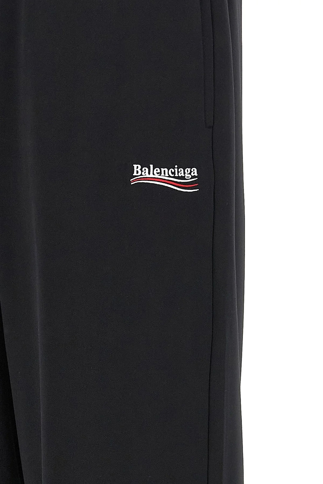 Balenciaga Men Logo Embroidery Joggers
