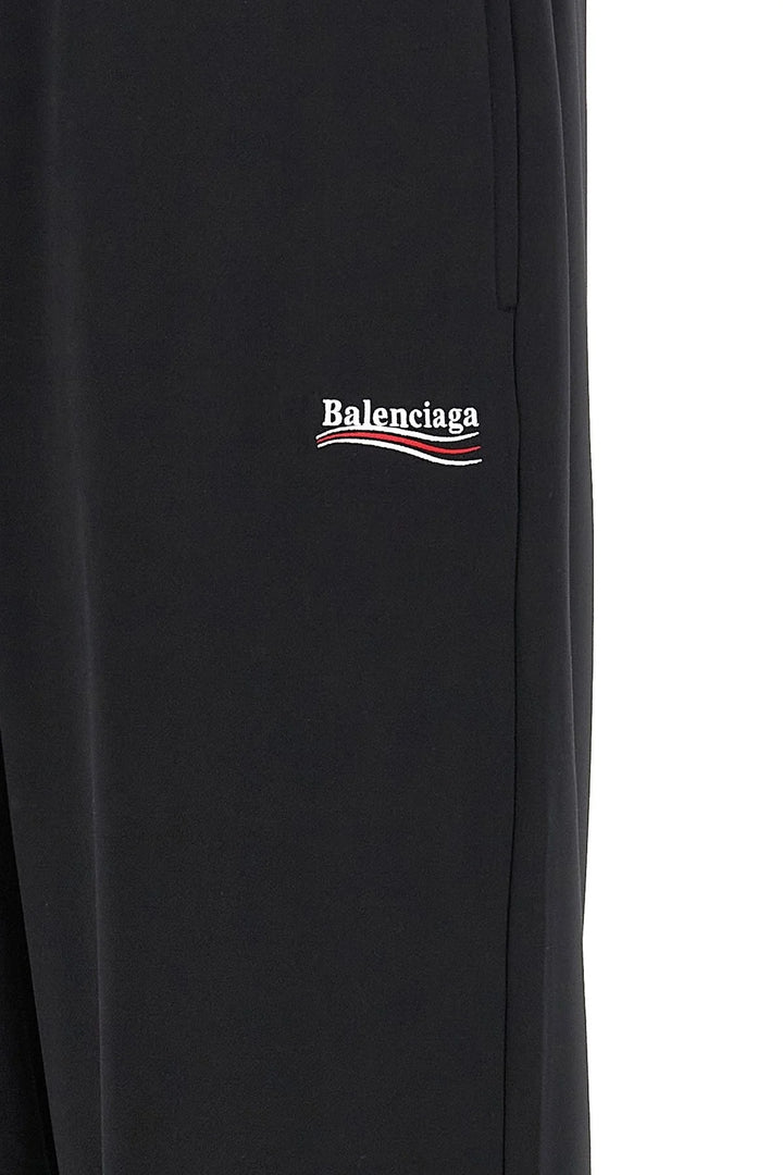 Balenciaga Men Logo Embroidery Joggers