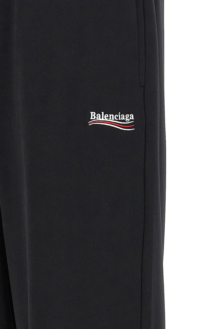 Balenciaga Men Logo Embroidery Joggers