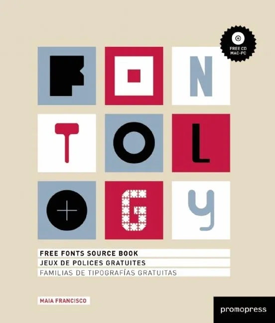 Fontology: Free Fonts Source Book [With CDROM] - Paperback
