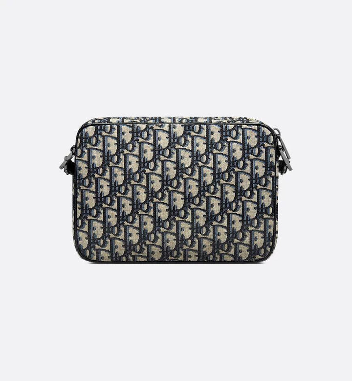 Dior Saddle Triple Pouch Black Dior Oblique Jacquard