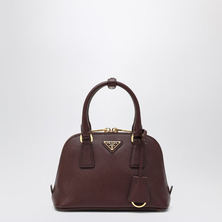Prada Bordeaux Promenade Bag In Saffiano Women