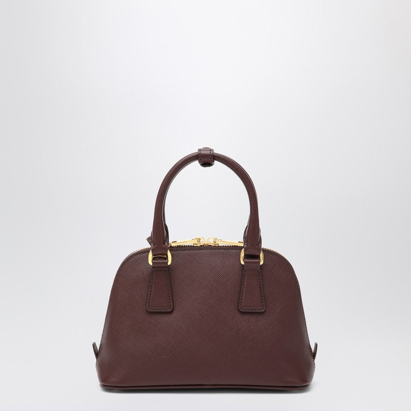 Prada Bordeaux Promenade Bag In Saffiano Women