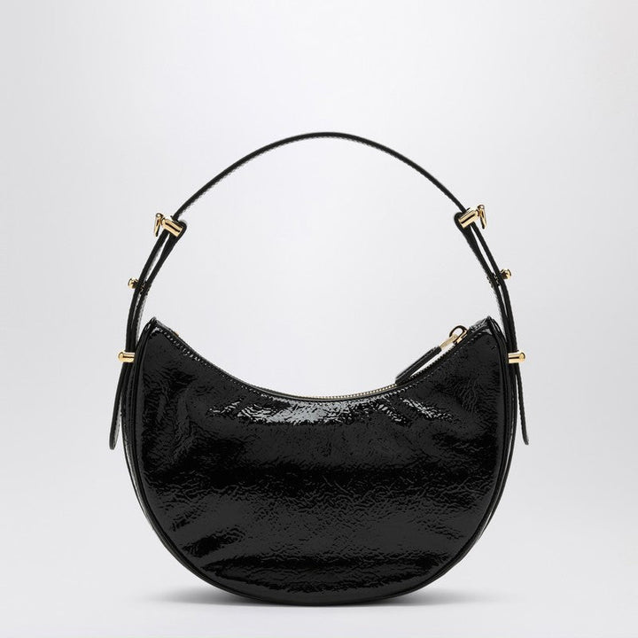 Prada Prada Arqué Black Bag In Naplak Patent Leather Women