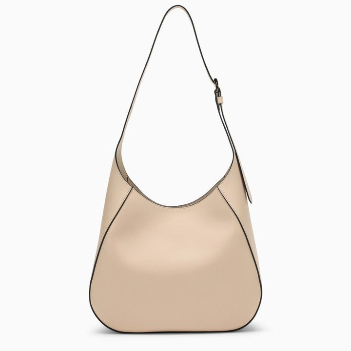 Prada Travertine-Coloured Leather Shoulder Bag Women