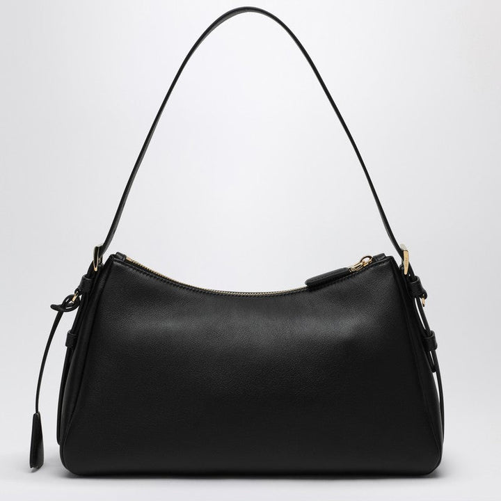 Prada Prada Aimée Medium Black Leather Bag Women