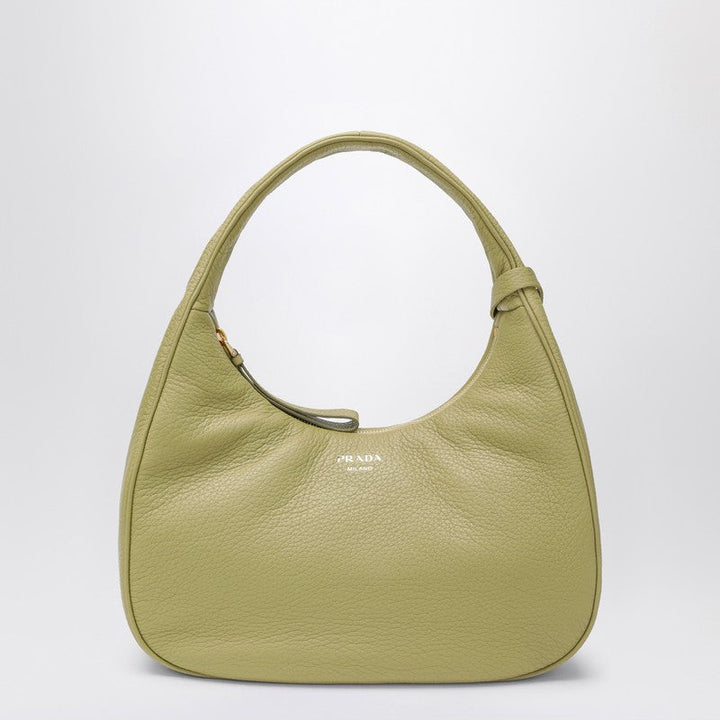 Prada Small Pistachio Leather Handbag Women