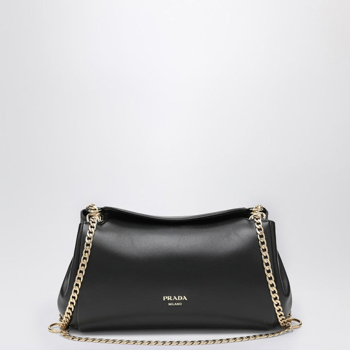 Prada Small Black Nappa Tumult Bag Women