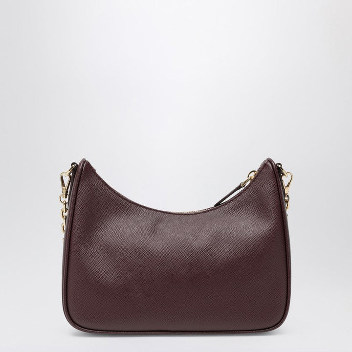 Prada Re-Edition 2005 Burgundy Leather Bag Women