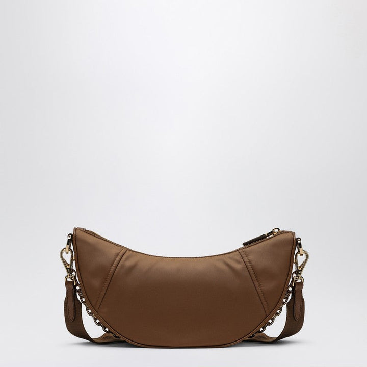 Prada Prada Demi-Lune Shoulder Bag Brandy In Re-Nylon Women