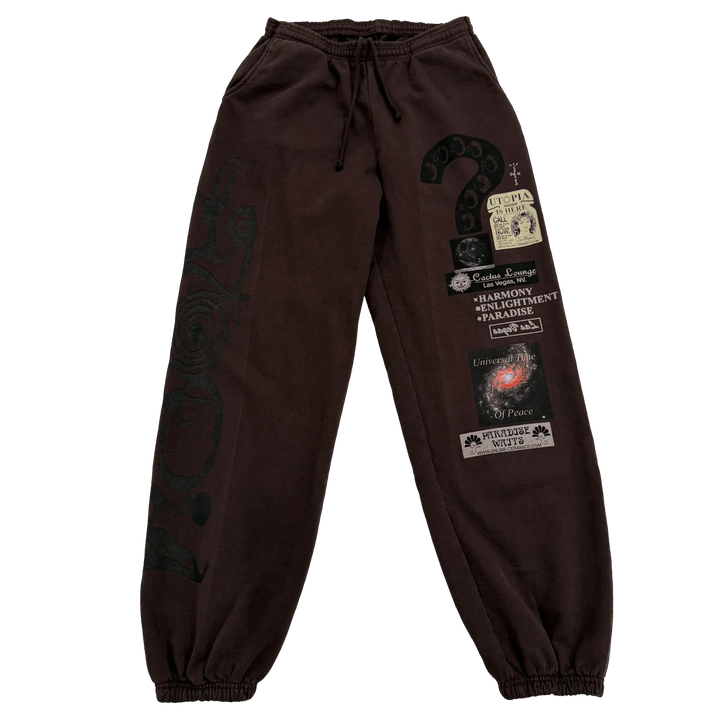 Cactus Jack x Online Ceramics Utopia Sweatpants Brown (ComplexCon)