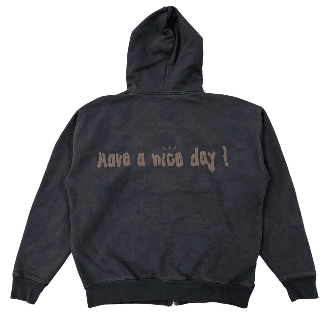 Cactus Jack x WWE Mankind Zip Hoodie Black (ComplexCon)