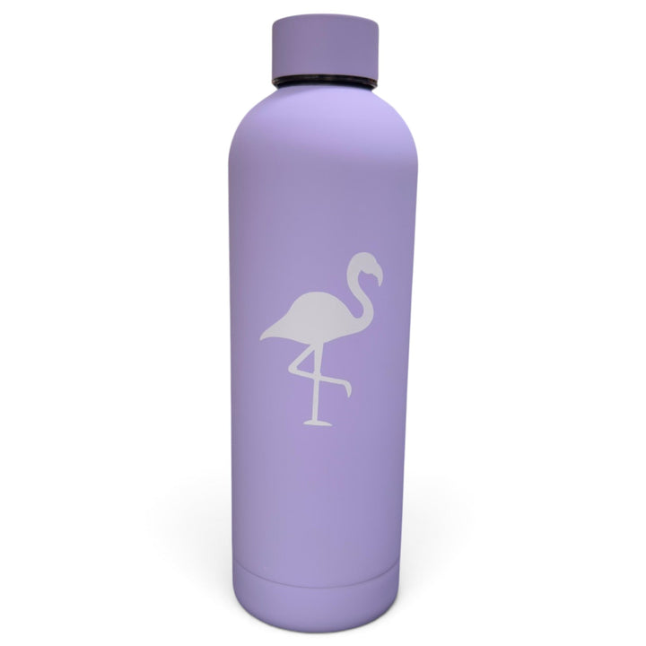 Flamingo Hydration Bottle | 24oz Insulated Stainless Steel | Screw On Lid