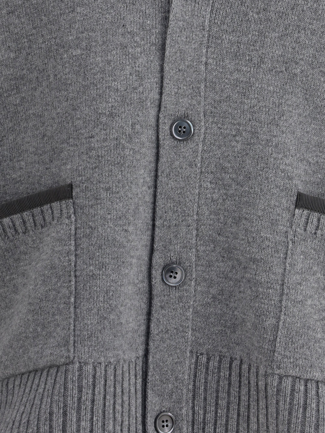 Thom Browne Men Merino Wool Cardigan