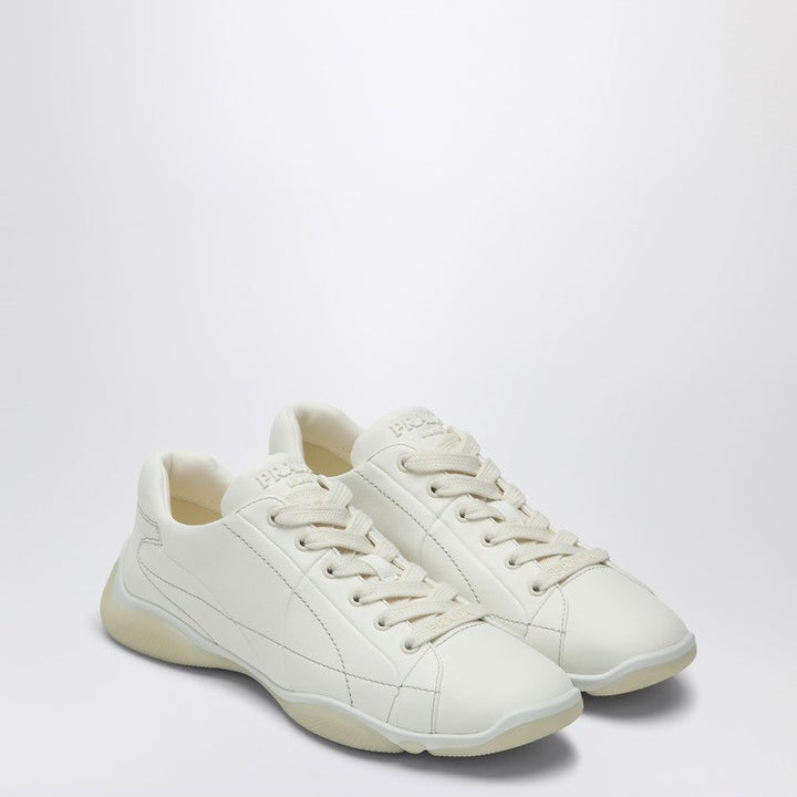 Prada Sneakers Ivory In Nappa Women