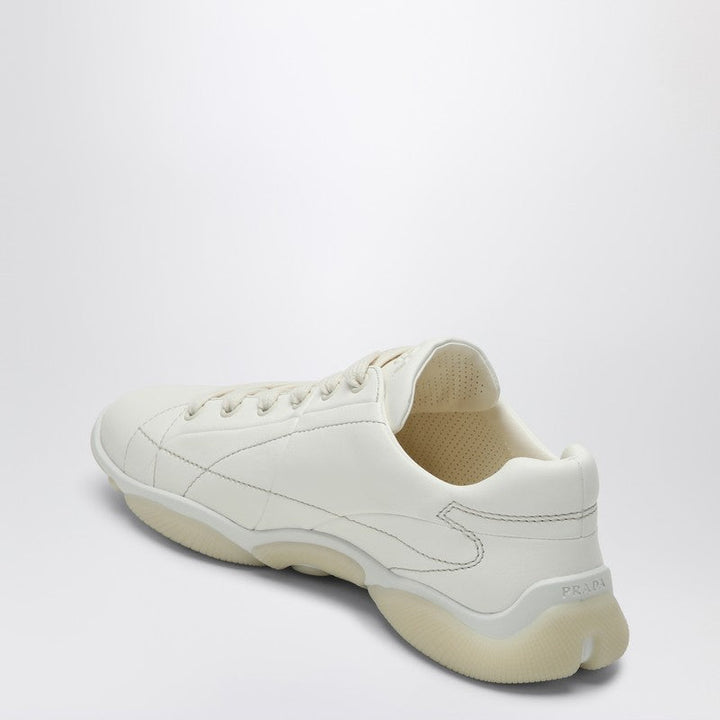 Prada Sneakers Ivory In Nappa Women