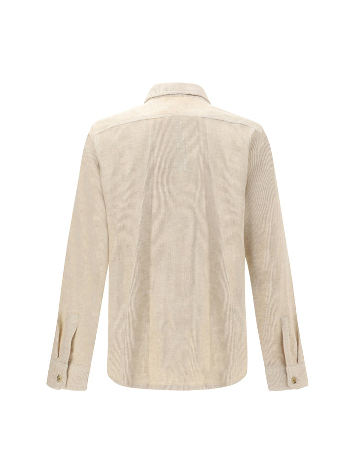 Rick Owens Men Corduroy Shirt