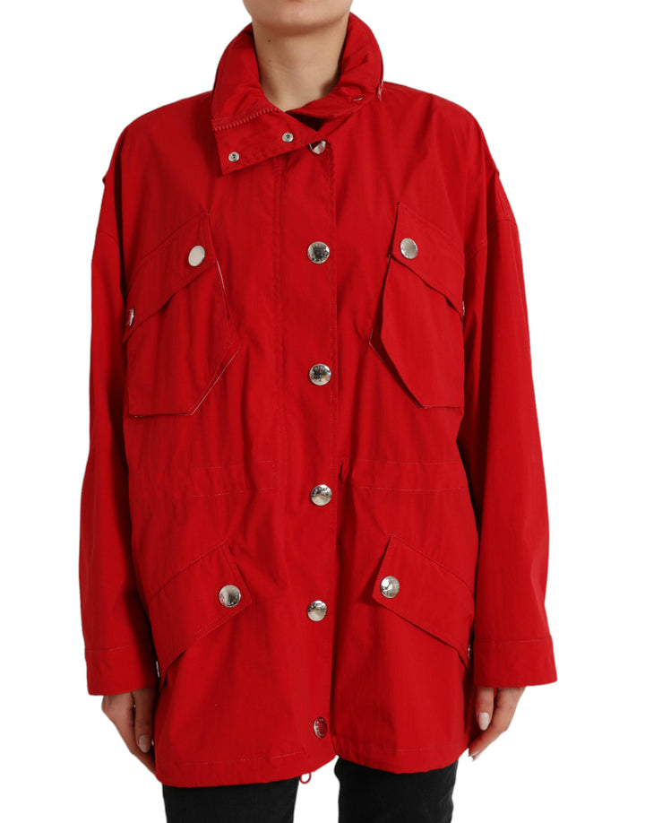 DOLCE &amp; GABBANA Chaqueta elegante de manga larga roja