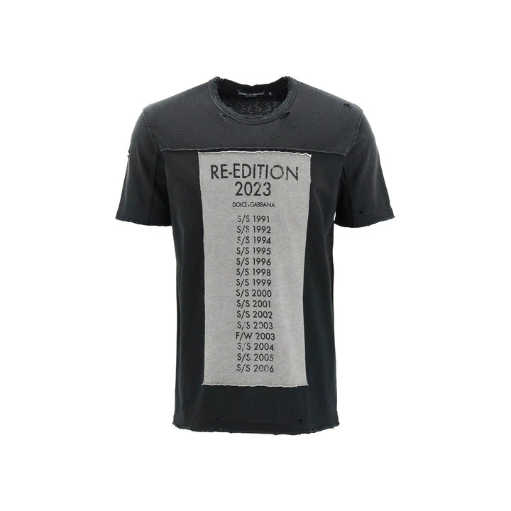 Dolce &amp; Gabbana Printed Cotton T Shirt