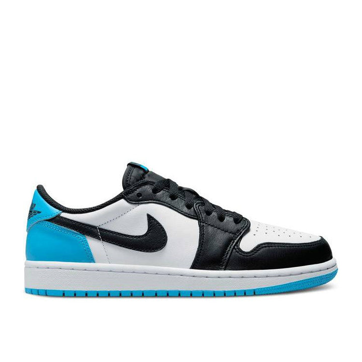 Air Jordan 1 Retro Low OG Black Dark Powder Blue (GS)
