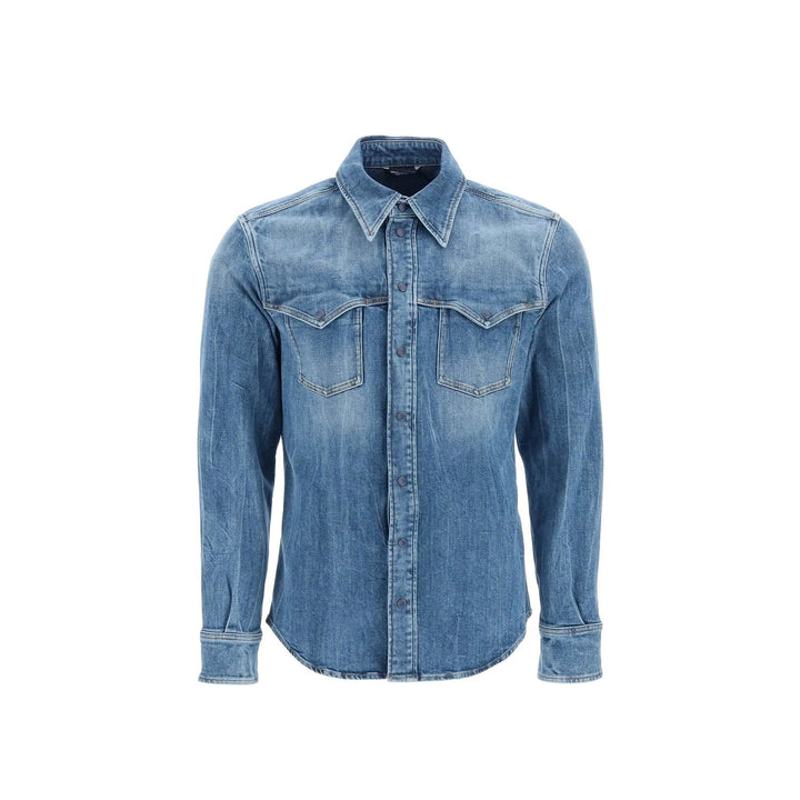 Dolce &amp; Gabbana Cotton Denim Shirt