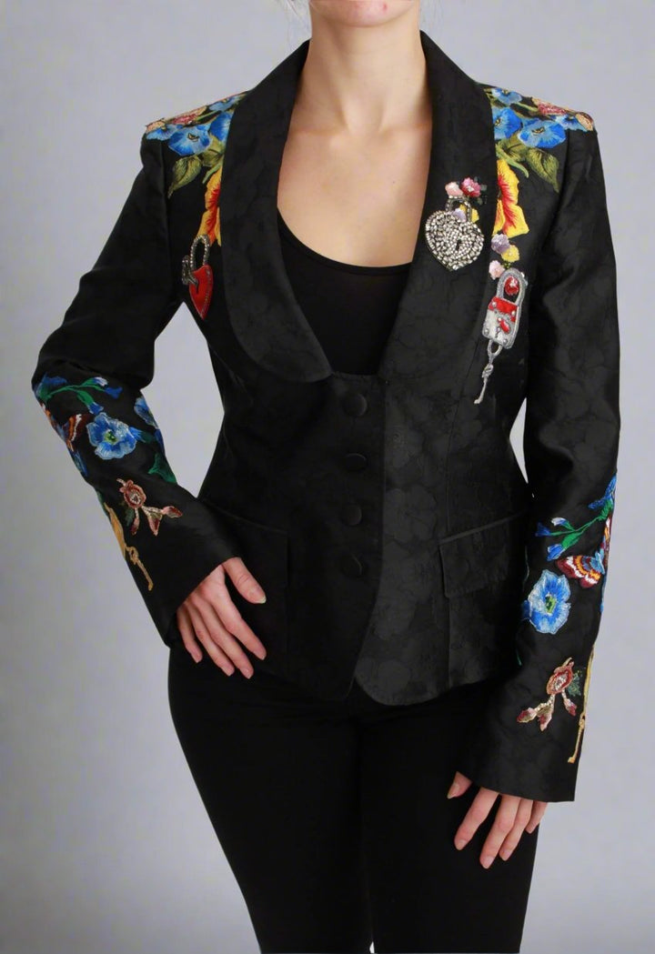 DOLCE & GABBANA Enchanted Sicilian Brocade Blazer