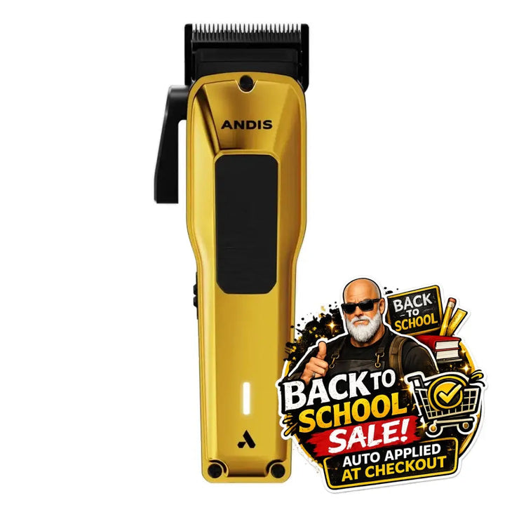 Andis 562060 Phenom Professional Cord/Cordless Hair Clipper, Gold