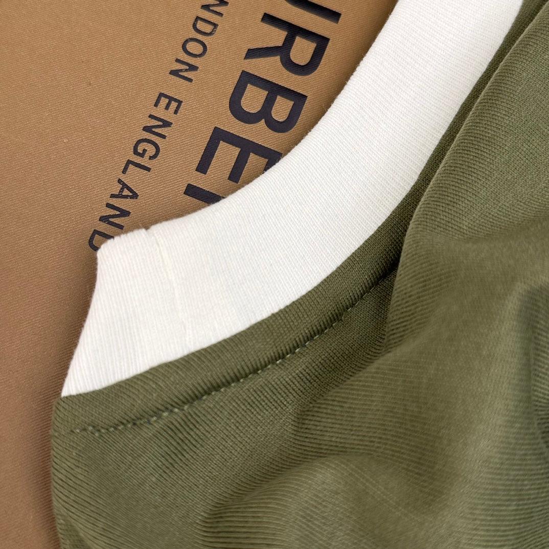 Burberry T-Shirt Without Collar &