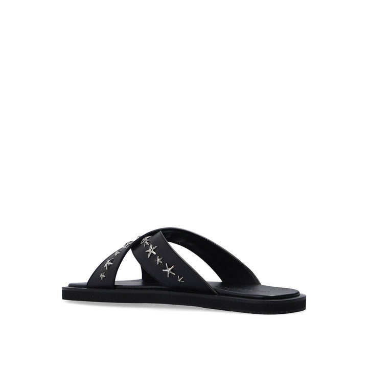 Jimmy Choo Palmo Leather Sandals Men