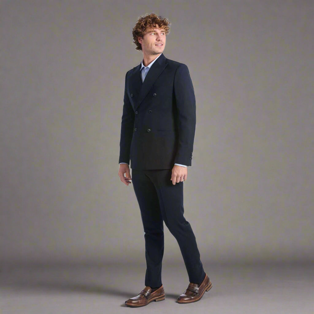 Baldinini Trend blue single breasted Suits