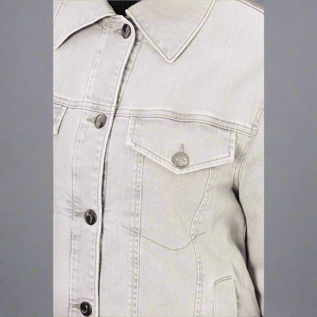 Jacob Cohen women's grey button up Jackets