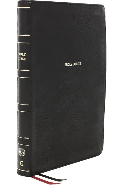Nkjv, Reference Bible, Super Giant Print, Leathersoft, Black, Thumb Indexed, Red Letter Edition, Comfort Print: Holy Bible, New King James Version - Imitation Leather