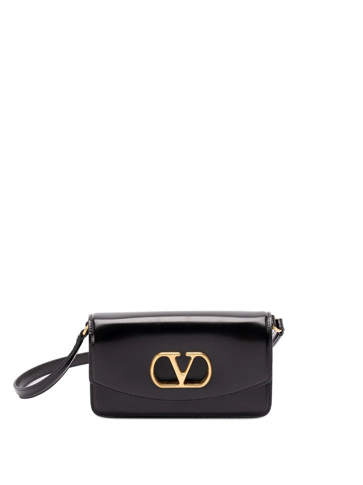 Valentino Garavani Men `Vain` Small Leather Clutch