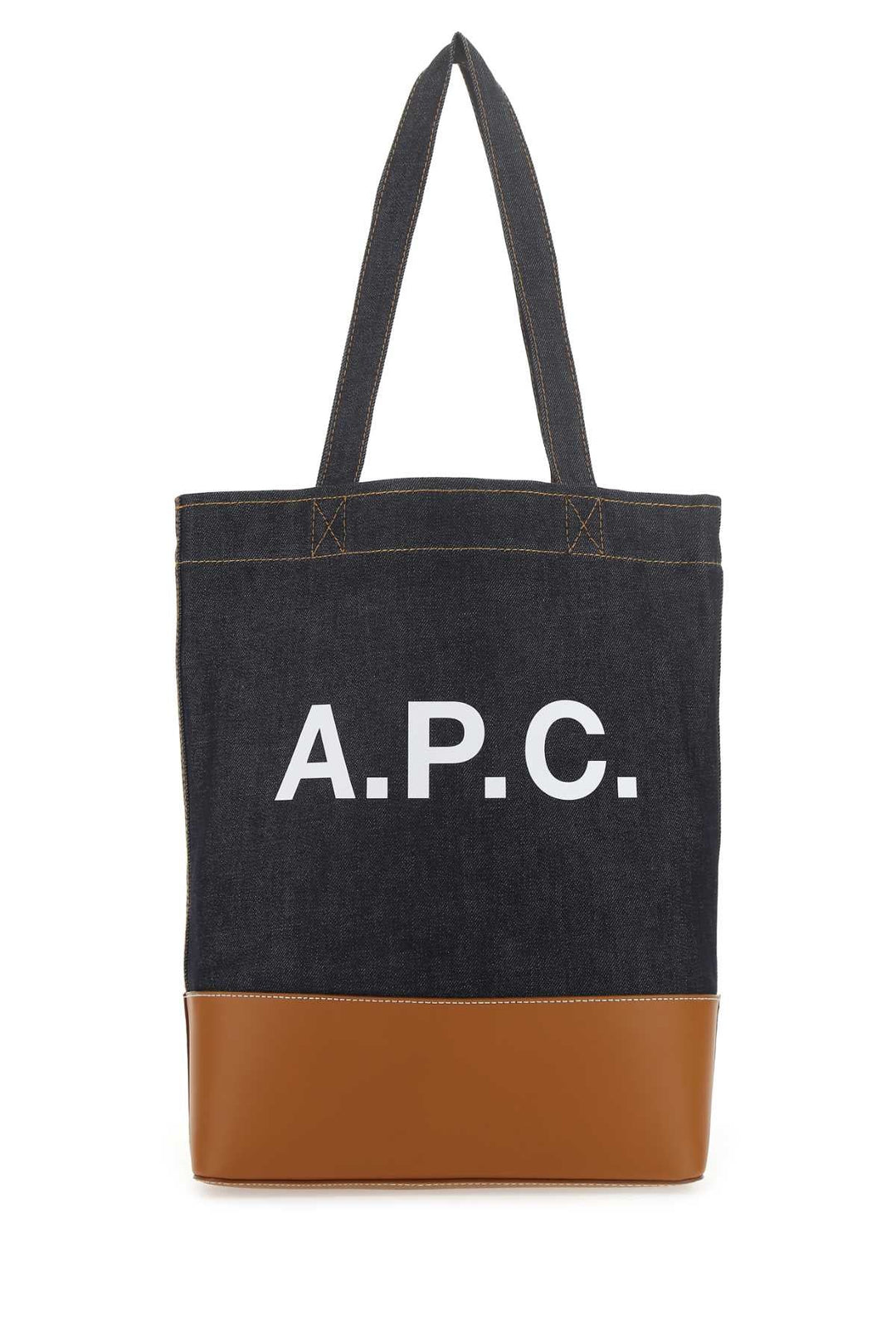 A.P.C. A.p.c. A.p.c. Dark Blue Denim Cohlo Handbag Hand... | Designer Sale