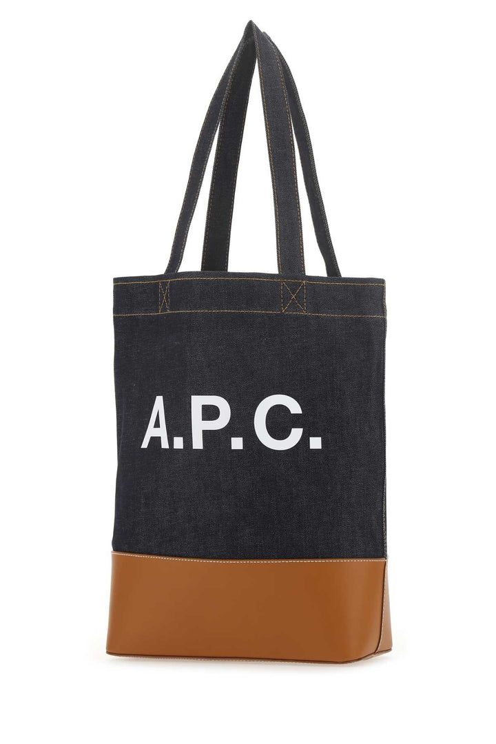 A.P.C. A.p.c. A.p.c. Dark Blue Denim Cohlo Handbag Hand... | Designer Sale