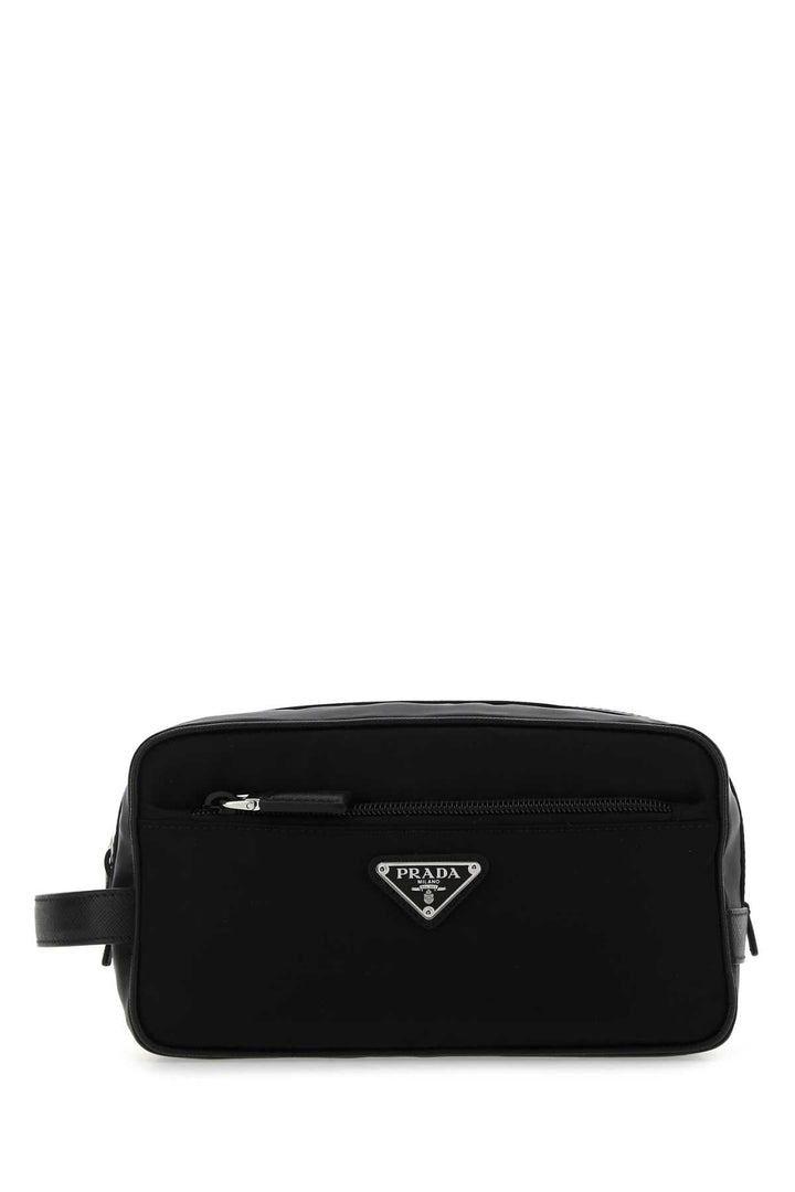 Prada Men Black Re-Nylon Beauty Case
