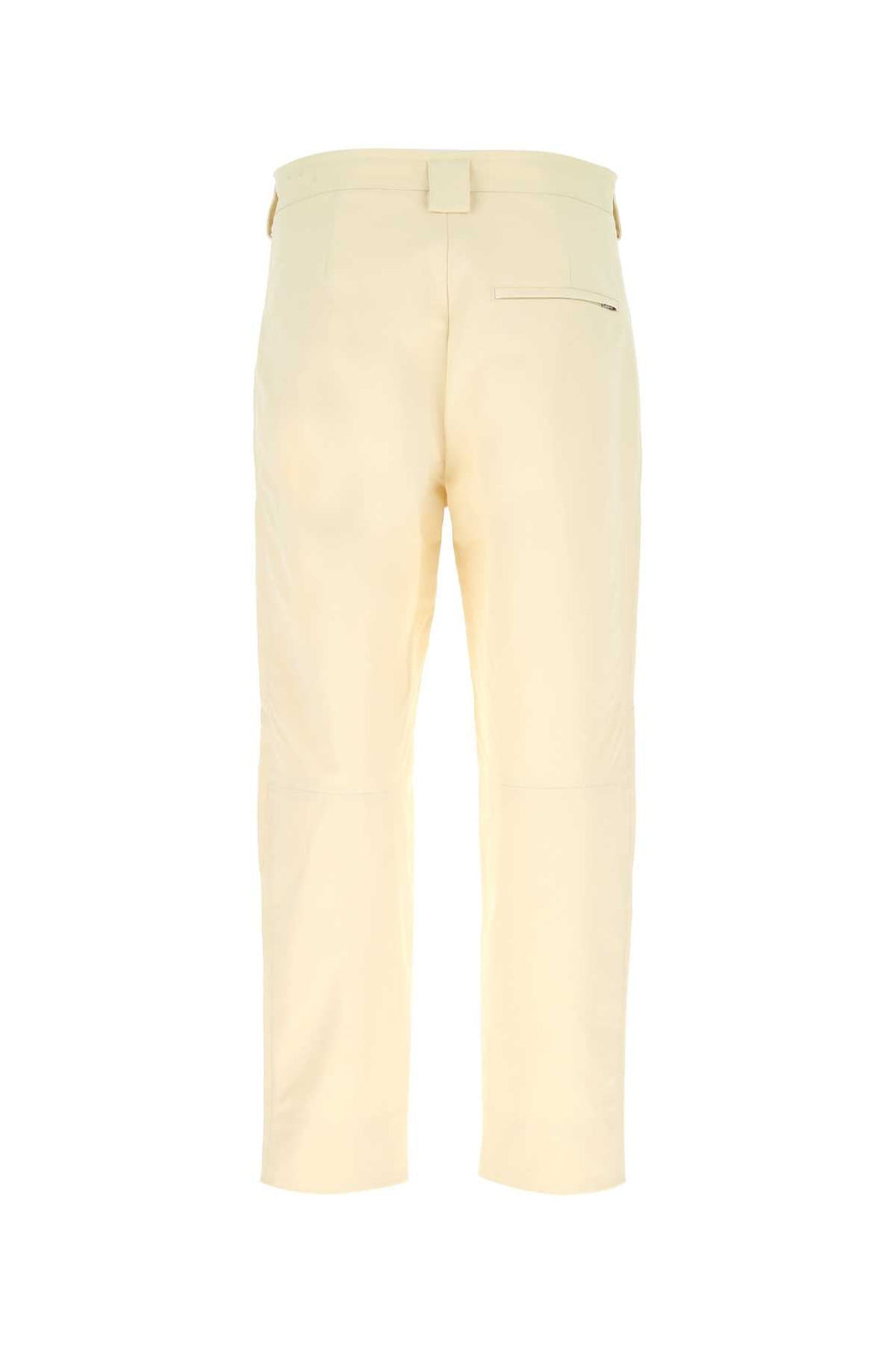 Jil Sander Men Ivory Cotton Pant