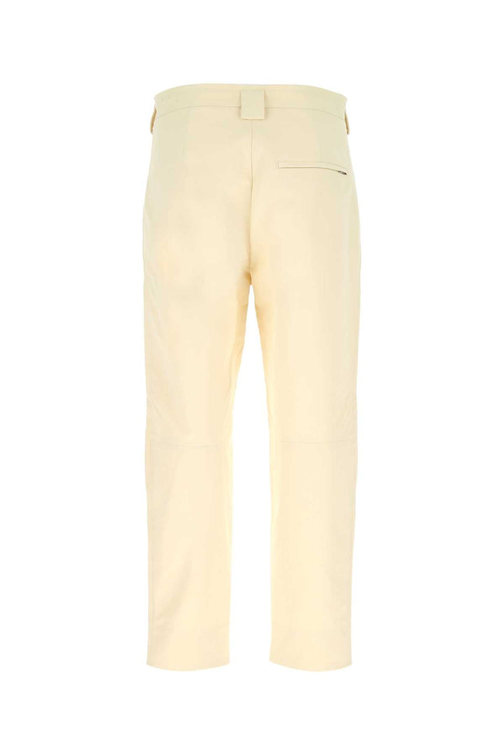 Jil Sander Men Ivory Cotton Pant