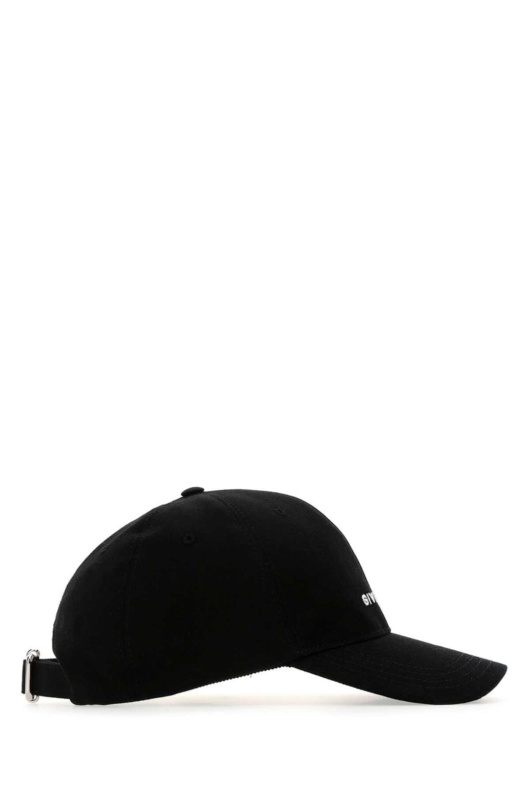 Givenchy Men Black Cotton Baseball Cap