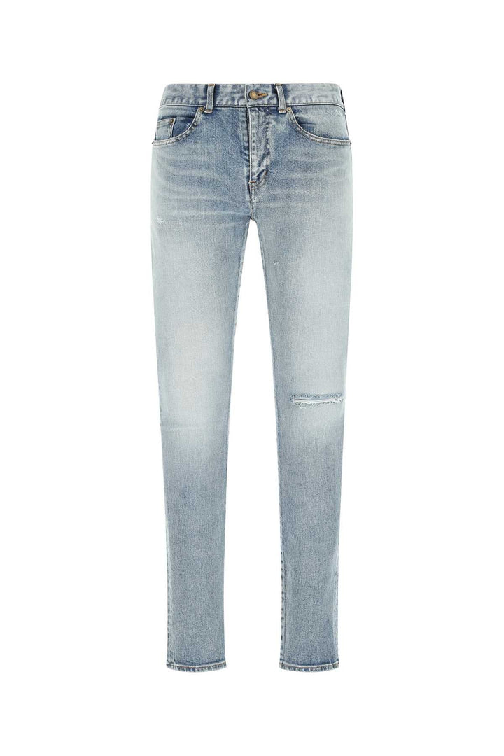 Saint Laurent Men Stretch Denim Jeans